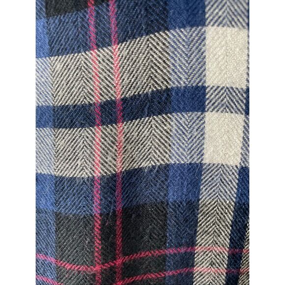Rails Navy Tartan Plaid Button Down Shirt Size S - Picture 5 of 9